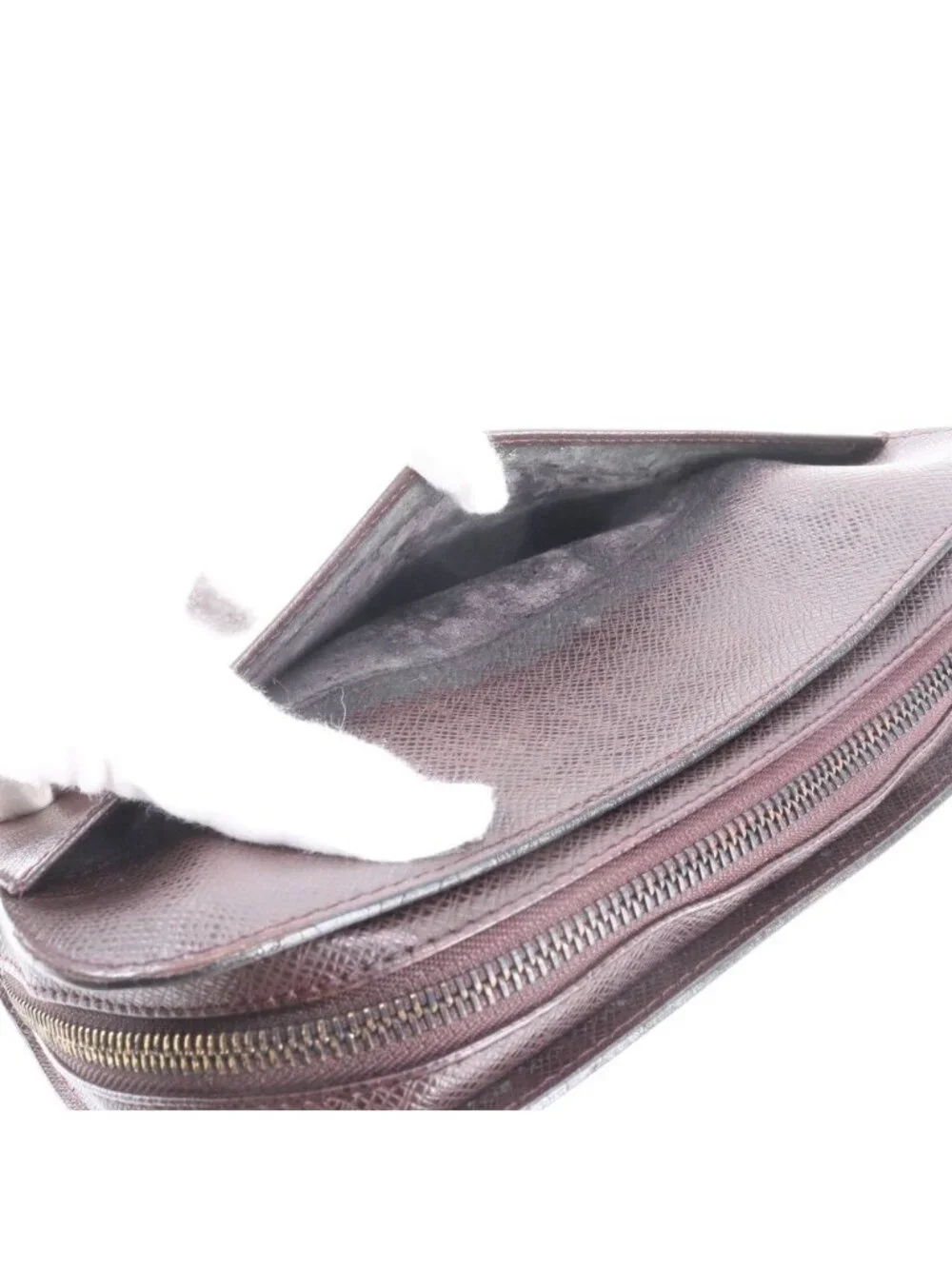 Louis Vuitton Taiga Baikal Leather Clutch Pouch Business